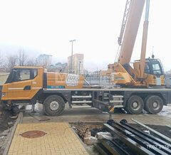 Техническое обслуживание на автокране XCMG